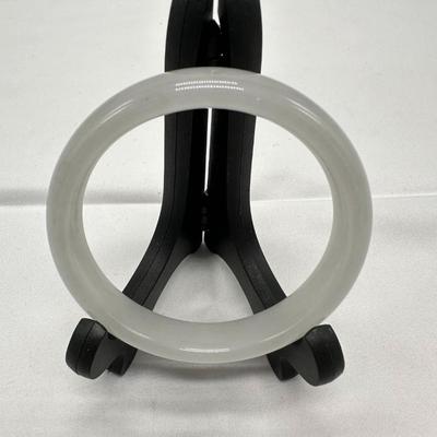 Chinese White Jade Bangle