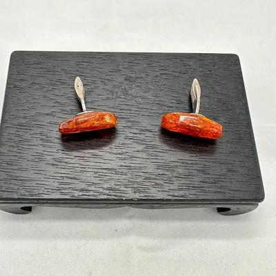 Vintage Amber Men’s Cufflinks
