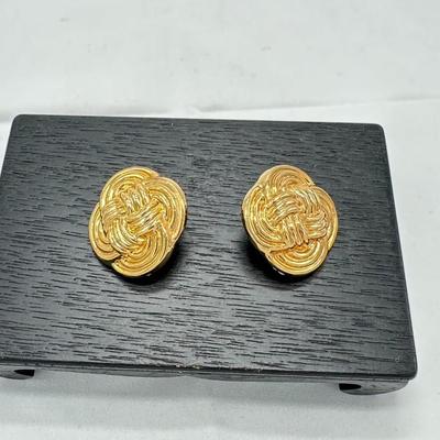 Doomed Knot Gone Tone Earring