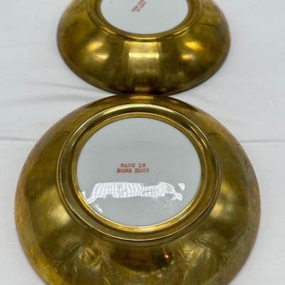 Pair of Vintage Chinese Famille Verte Plates-local pickup and shipping available