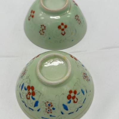 Pair of Chinese Rise Bowls-local pickup and shipping available