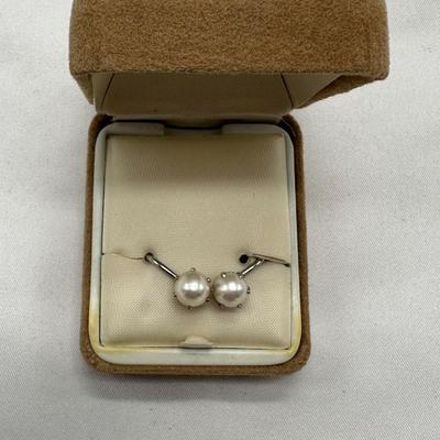 Pair of Pearl Earrings
