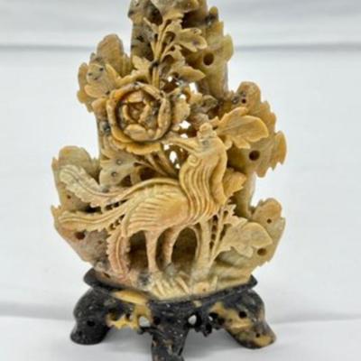 Chinese Soapstone Carved Sculpture