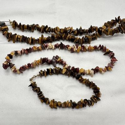 Three stone bracelets