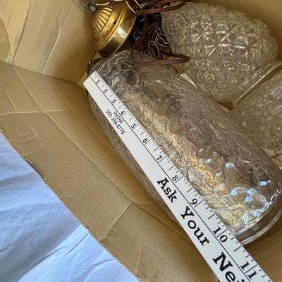 Swag lamp pieces and parts