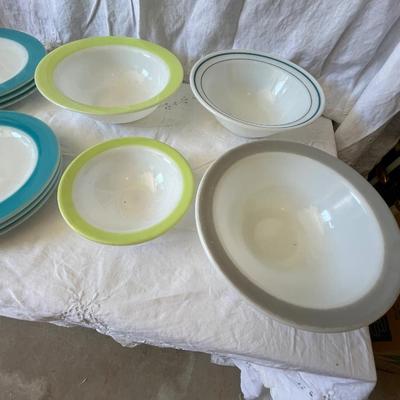 Pyrex dinnerware
