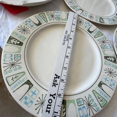 Calling all crafters: damaged MCM dinnerware