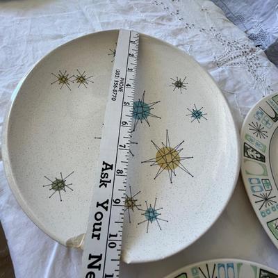 Calling all crafters: damaged MCM dinnerware