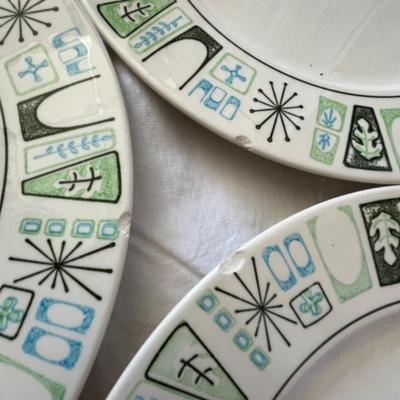 Calling all crafters: damaged MCM dinnerware