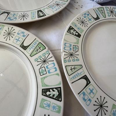 Calling all crafters: damaged MCM dinnerware