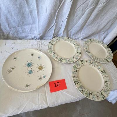Calling all crafters: damaged MCM dinnerware