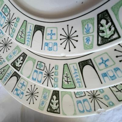 Calling all crafters: damaged MCM dinnerware