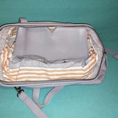 LIZ CLAIBORNE PURSE AND LARGE LEATHER PURSE