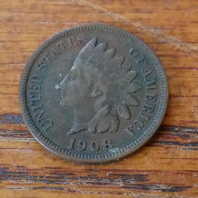 LOT 88 1908 INDIAN HEAD PENNY
