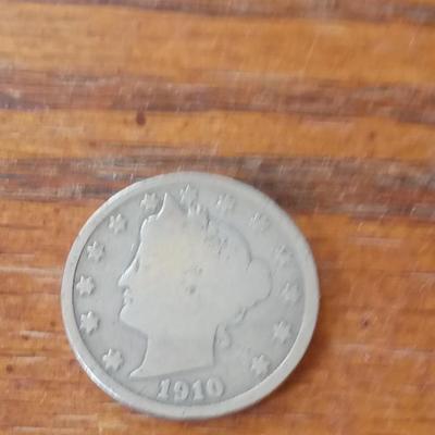 LOT 89 1910 LIBERTY HEAD NICKEL