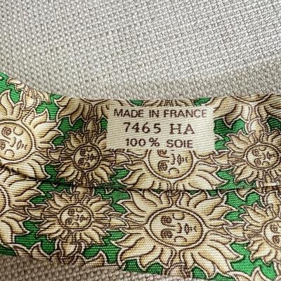 Rare HERMES Vintage Sun King Louis XIV Silk Tie