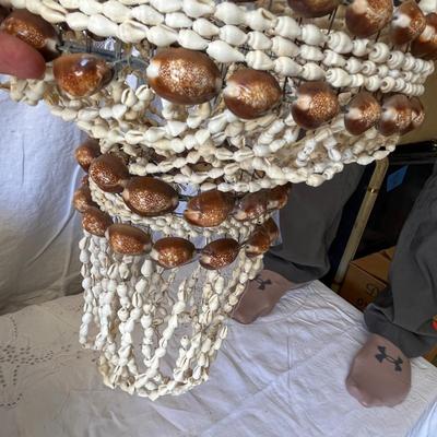 Shell macrame Hanging