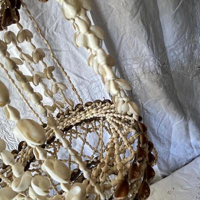 Shell macrame Hanging