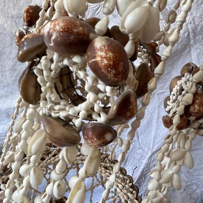 Shell macrame Hanging