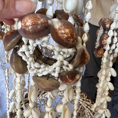 Shell macrame Hanging