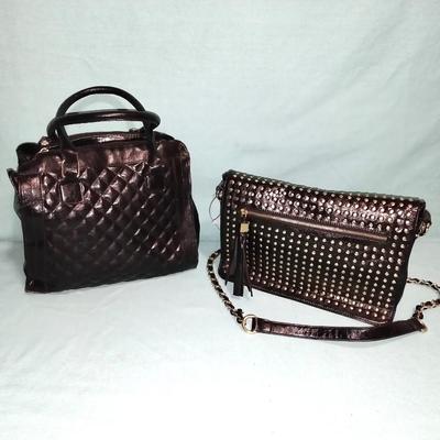 GIANNI BINI PURSE AND OVERSIZED HANDBAG