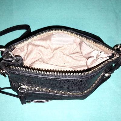 TIGNANELLO HANDBAG AND LONG STRAP BRIGHTON LEATHER PURSE
