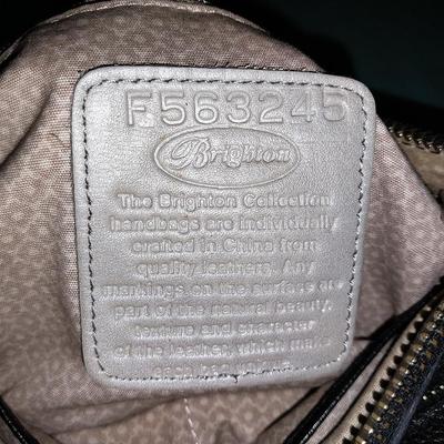TIGNANELLO HANDBAG AND LONG STRAP BRIGHTON LEATHER PURSE