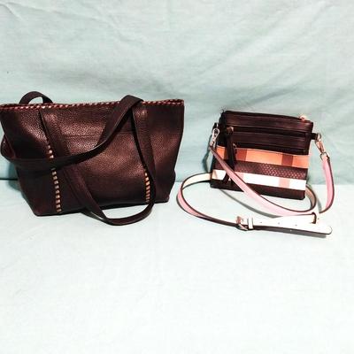 LRATHER BRIGHTON HANDBAG AND CUTE FASHION PURSE