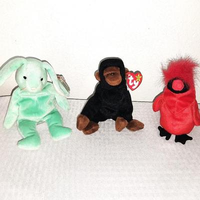 HIPPITY-CONGO-MAC BEANIE BABIES