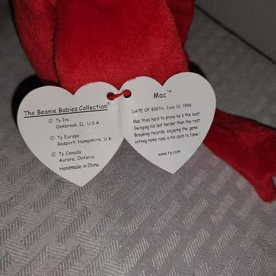 HIPPITY-CONGO-MAC BEANIE BABIES