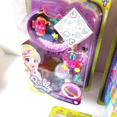 Lot #51 Lot of 3 Polly Pocket Toys New in Box