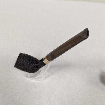 Vintage Pipes Savinelli Virginia 802 & Savinelli Italy Rustic 925 Etched On Silver Band