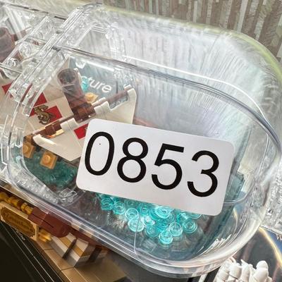 4 New in Box Retired Highly Collectible Legos Sets + 1 Put Together Ship Bottle