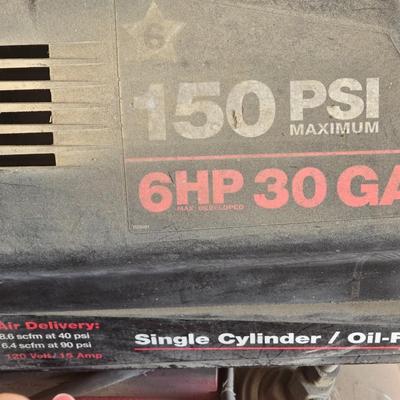 Craftsman 6hp 30 Gallon Air Compressor