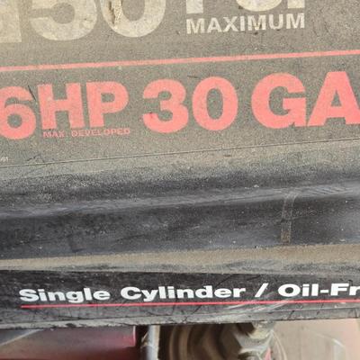 Craftsman 6hp 30 Gallon Air Compressor