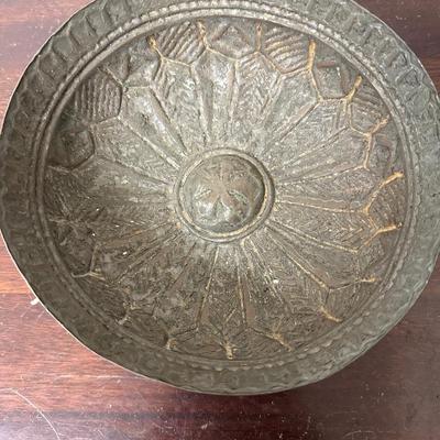 ANTIQUE REPOUSSE BOWL