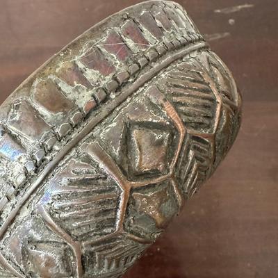 ANTIQUE REPOUSSE BOWL