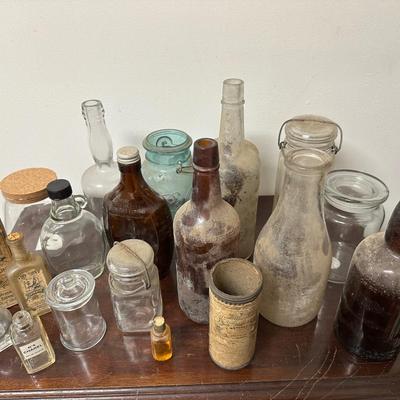 DUSTY OLD BOTTLE LOT