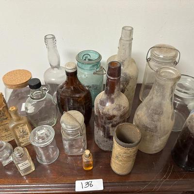 DUSTY OLD BOTTLE LOT