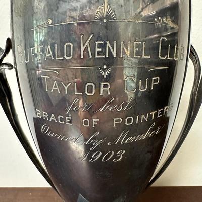 1903 BUFFALO KENNEL CLUB TAYLOR CUP AWARD
