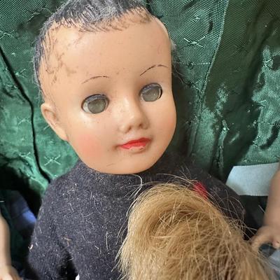VINTAGE Barbie,ANTIQUE DOLLS & CLOTHES LOT