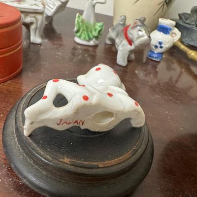 PIXIE FIGURINE, ROUND BOXES & MORE