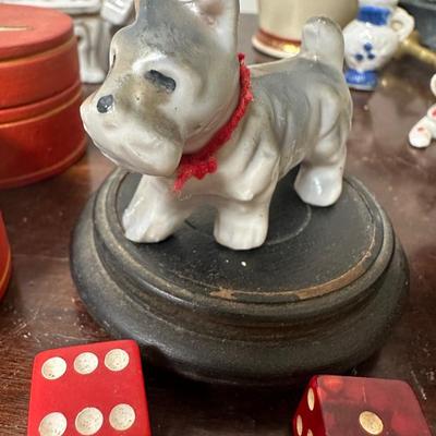 PIXIE FIGURINE, ROUND BOXES & MORE