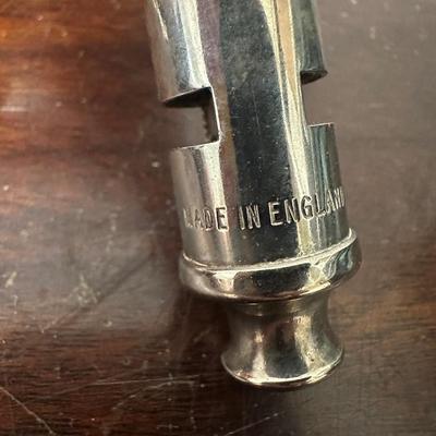 SILVERPLATE AWARDS & VINTAGE POLICE WHISTLE