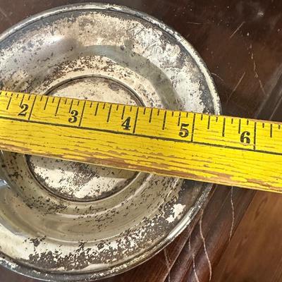 CAMDEN HORSE SHOW 1934 PAIR OF HUNTERS STERLING SILVER AWARD PLATE
