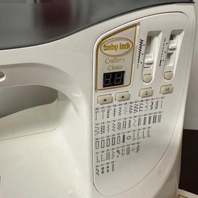 BABYLOCK CRAFTERS CHOICE SEWING MACHINE
