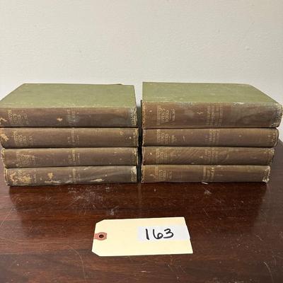 WASHINGTON IRVINGS WORKS BOOKS 8 VOLUMNS