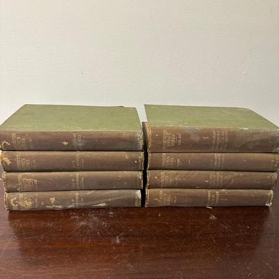 WASHINGTON IRVINGS WORKS BOOKS 8 VOLUMNS