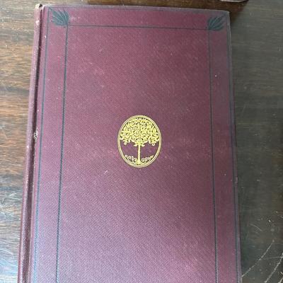6 ANTIQUE POEM BOOKS