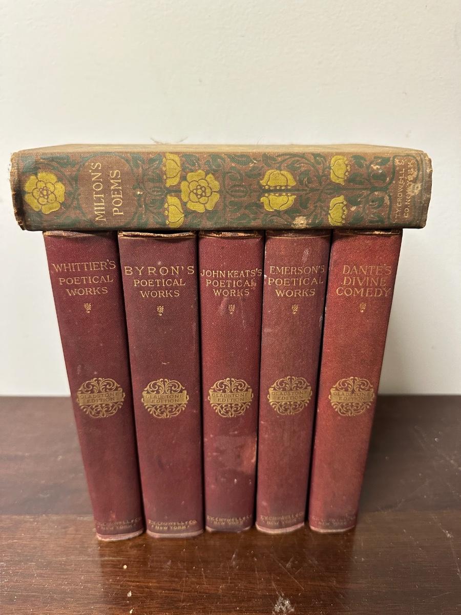 6 ANTIQUE POEM BOOKS | EstateSales.org